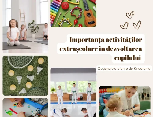 Importanța activităților extrașcolare în dezvoltarea copilului – Opționalele oferite de Kinderama